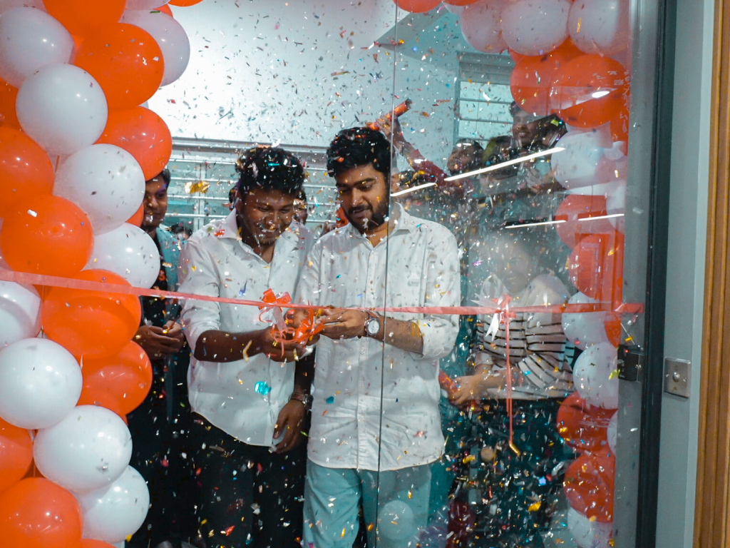 Ribbon cutting at Incresco Bengaluru office