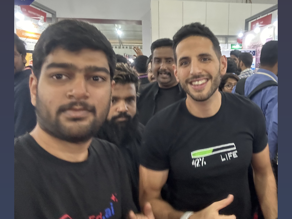 Photo with Nas Daily