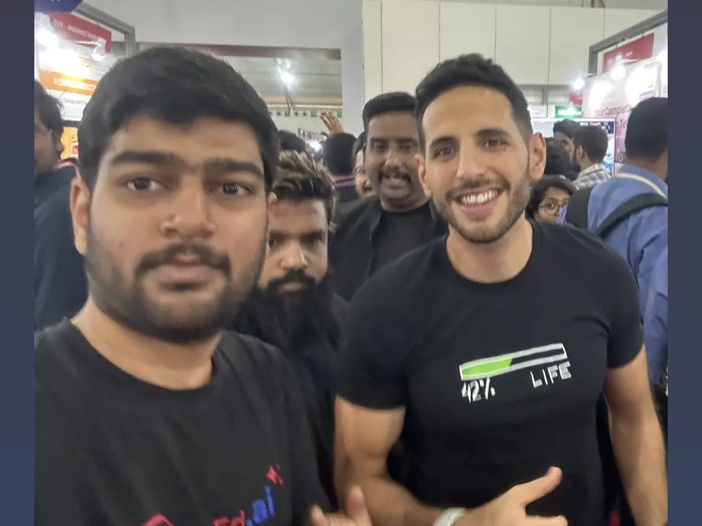 Photo with Nas Daily