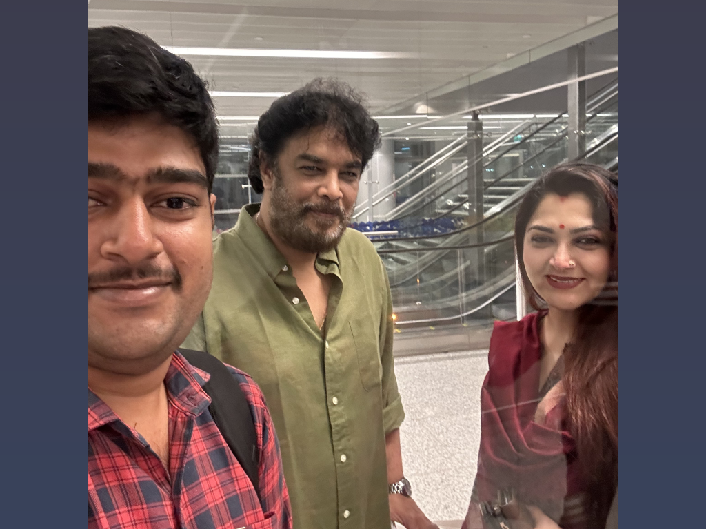 Photo with Sundar C & Kushboo